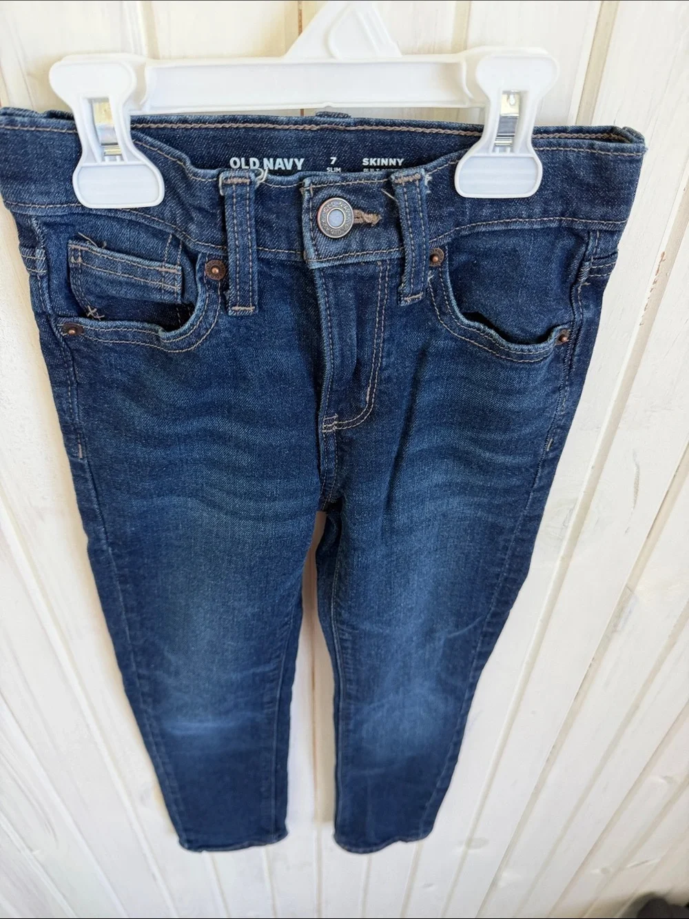 Boys Old Navy Dark Indigo Skinny Slim Jeans